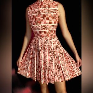 Vintage 60’s David Crystal Dominoes Mini Dress